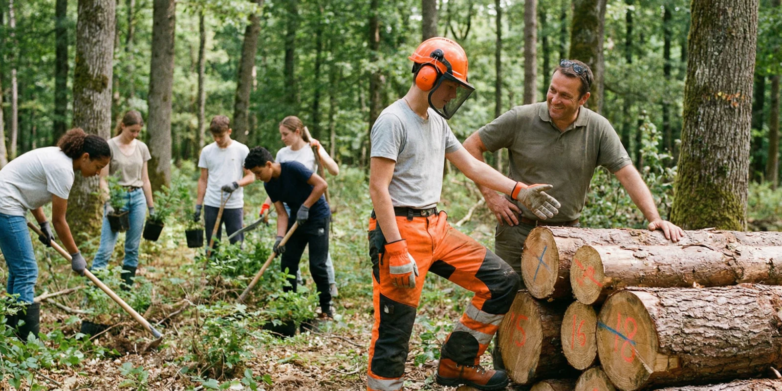 Décrocher ton Premier Emploi Saisonnier en Forêt avec le Bac Pro Forêt