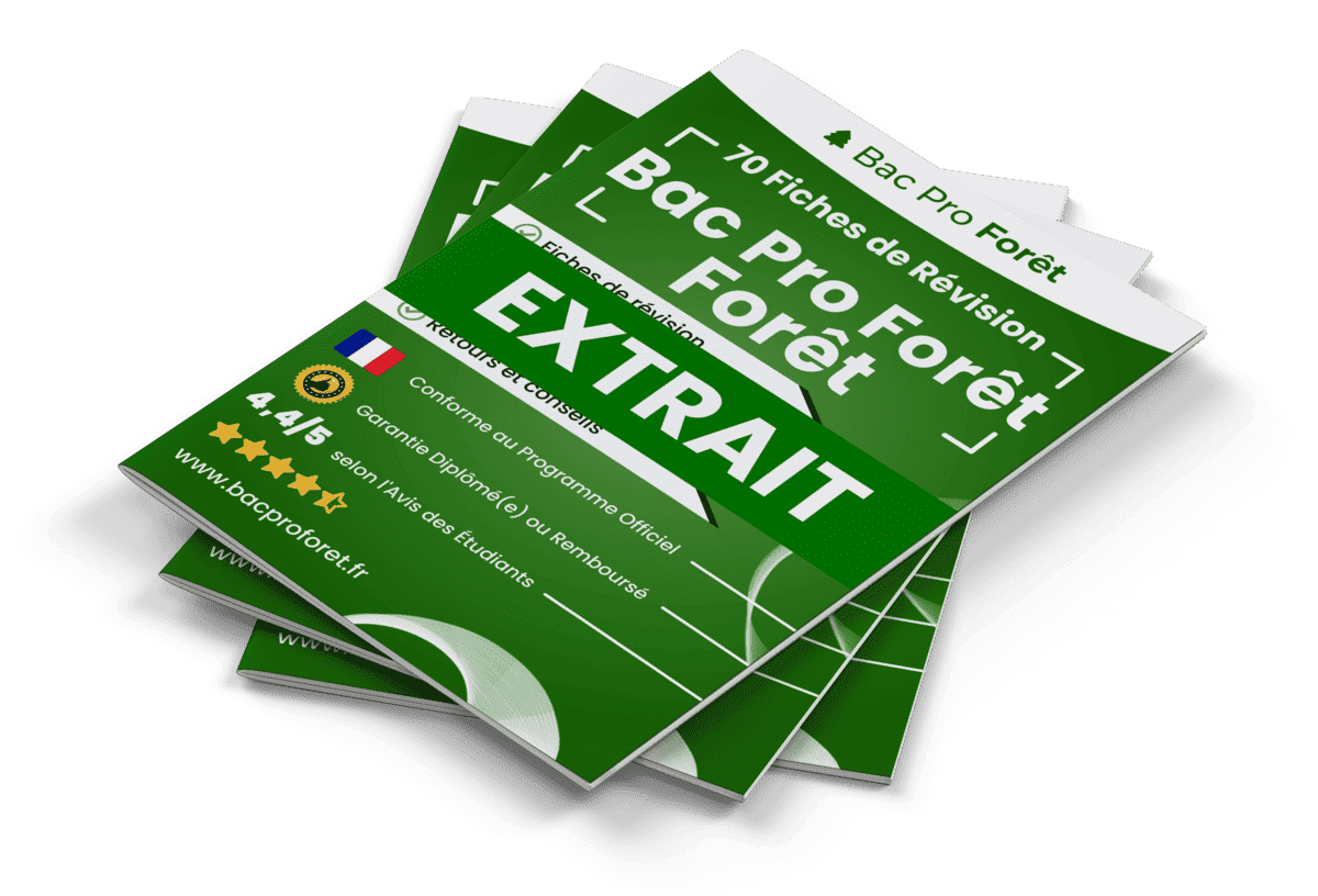 15 Fiches Révision gratuites Bac Pro Forêt